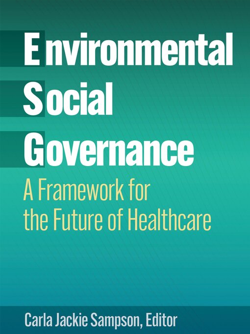 Title details for Environmental, Social, and Governance by Carla Jackie Sampson - Available